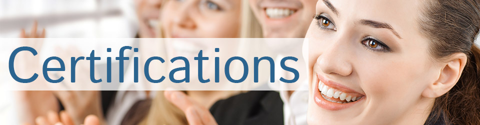 certifications
